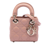 Micro Lambskin Cannage Lady Dior