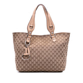 GG Canvas Icon Bit Tote