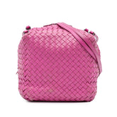 Nappa Intrecciato Cube Crossbody