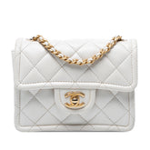 Mini Quilted Caviar Sweet Classic Flap