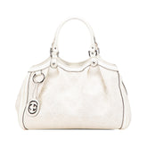 Medium Diamante Raffia Sukey Tote