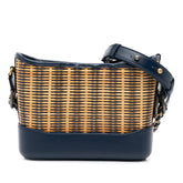 Small Rattan Gabrielle Crossbody