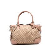 Diamante Canvas Sukey Satchel
