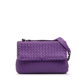 Small Nappa Intrecciato Olimpia Shoulder Bag