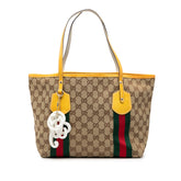 GG Canvas Web Jolie Tote