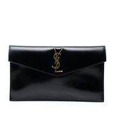 Smooth Shiny Calfskin Monogram Uptown Pouch