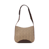 C Macadam Canvas Shoulder Bag