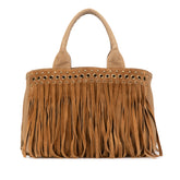 Canvas Canapa Fringe Satchel