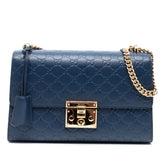 Medium Guccissima Padlock Shoulder Bag