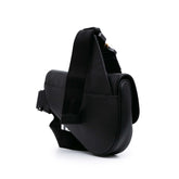 Grained Calfskin Saddle Bag