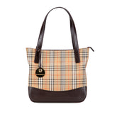 Haymarket Check Canvas Tote