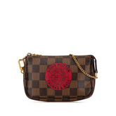 Damier Ebene Trunks and Bags Mini Pochette Accessoires