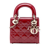 Mini Patent Cannage Lady Dior