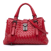 Mini Nappa Intrecciato Roma Satchel