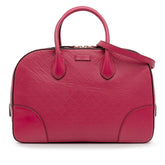 Diamante Bright Leather Satchel