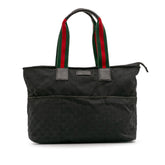 GG Canvas Web Tote