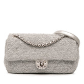 Medium Quilted Lurex Ground Control Pluto Glitter Flap