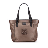 Anagram Leather Fusta Tote
