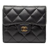 Classic Lambskin Small Flap Wallet