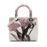 Medium Deerskin Floral Printed Lady Dior