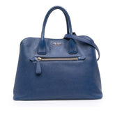 Saffiano Cuir Open Promenade Satchel