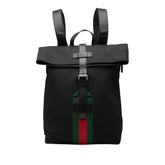 Canvas Techno Web Fold Over Backpack