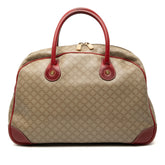 Macadam Coated Canvas Handbag