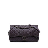 Jumbo Quilted Caviar Easy Flap