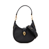 Small Leather Serpenti Ellipse Satchel