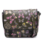 Tales of Spain Butterfly Printed Leather Anagram Crossbody