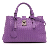 Small Nappa Intrecciato Roma Satchel
