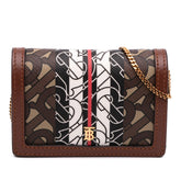 Monogram Stripe E-Canvas Jessie TB Wallet On Chain