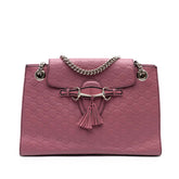 Large Guccissima Emily Shoulder Bag