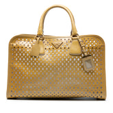 Saffiano Vernice Fori Perforated Tote