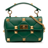 Medium Nappa Roman Stud Satchel