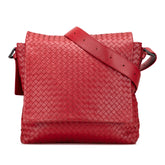 Nappa Intrecciato Flap Crossbody