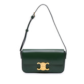 Shiny Calfskin Claude Shoulder Bag