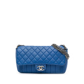 CC Quilted Calfskin Multi Chain Flap