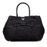 Tessuto Fiocco Bow Handbag