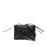 Pebbled Leather Neo Classic City Pouch Crossbody