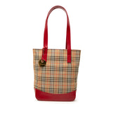 Haymarket Check Canvas Tote