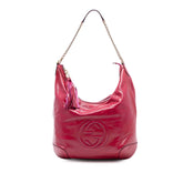 Patent Soho Shoulder Bag