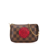 Damier Ebene Trunks and Bags Mini Pochette Accessoires