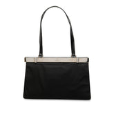 Nylon Frame Shoulder Bag