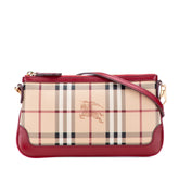Haymarket Check Coated Canvas Peyton Crossbody