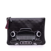 Medium Printed Lambskin Cuba La Habana O Case Clutch