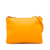 Large Lambskin Trio Crossbody