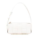 Small Lambskin Intrecciato Brick Cassette