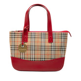 Haymarket Check Canvas Tote