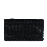 Small Nappa Intrecciato Zip Pouch